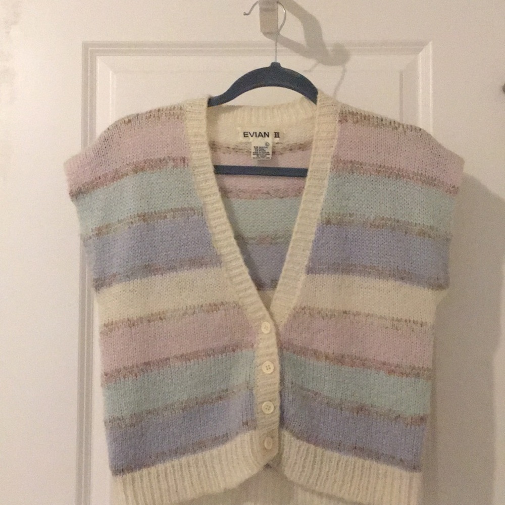 Vintage cropped cardigan